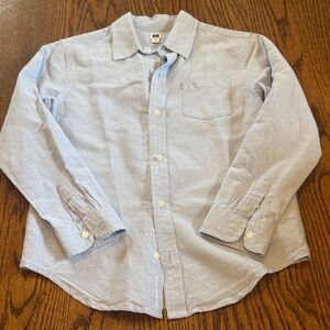 Janie and Jack Light Blue Button-Down Shirt